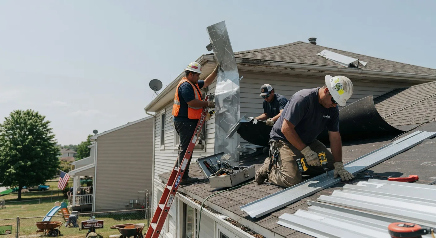 Metal Roof Repair in Wynnewood, OK